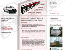 Tablet Screenshot of kevcoinc.net